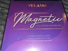 Velamo Magnetic Eyeliner &amp; Eyelashes Kit 5 Pairs of Lashes &amp; 2 Tubes of Eyeliner - £9.26 GBP