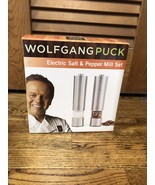 Wolfgang Puck Electric Dual Salt And Pepper Mill Set - SOLD - $27.12 CAD
