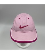 Nike Just Do It Girls Kids Cap Hat Pink Adjustable 100% Cotton 4-6X - £6.05 GBP