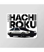 Hachi-Roku Trueno AE86 Car Initial-D Anime JDM Vinyl Decal Die Cut Sticker - £3.91 GBP+