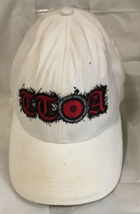 Men&#39;s White Baseball Cap,  Logo TTOA red and Black  S/M  &quot;Flexfit&quot; - £9.48 GBP