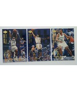 1994-95 First Team Upper Deck Basketball Insert card lot 3 in NM Condition - $3.16