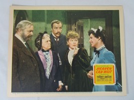Heaven Can Wait Lobby Card 1943 Gene Tierney Don Ameche - £77.86 GBP