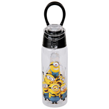 Minions Pile Up Flip Top Water Bottle Clear - £14.13 GBP