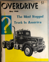 OVERDRIVE vintage Trucking Magazine  May 1968 - £38.82 GBP