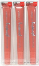 3 Count Revlon Kiss 0.25 Oz Plumping 505 Apricot Silk Multi Benefit Lip Creme - £15.00 GBP