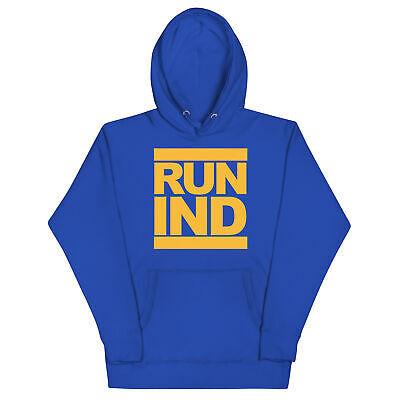 RUN IND HOODIE Indiana Basketball Sweatshirt Haliburton Siakam Turner Nesmith