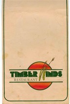 Timber Winds Restaurant Menu Gatlinburg Tennessee 1990&#39;s - £13.93 GBP