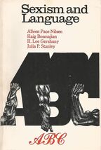 1977 PB Sexism and Language by Nilsen, Alleen Pace  - $9.74 CAD