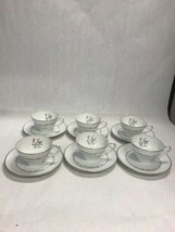 Vintage 6 sets cup saucer tea  coffee   Noritake Mayfair china Japan dining - £41.04 GBP