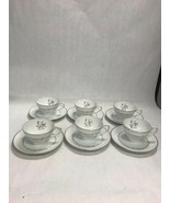 Vintage 6 sets cup saucer tea  coffee   Noritake Mayfair china Japan dining - £41.09 GBP