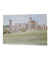 Postcard Osborne House Isle Of Wight Watercolor Painting East Cowes England - $12.98 CAD