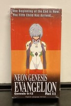 1998 Neon Genesis Evangelion 0:12 Rei III -promo VHS -Rare! New-Sealed - £54.48 GBP