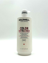 Goldwell Color Extra Rich Brilliance Conditioner/Coarse Hair 33.8 oz - £26.01 GBP