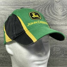 K-Products John Deere Tractors Strapback Hat Cap Adjustable Green Color ... - $15.44