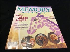 Memory Makers Magazine July/August 2000 Wild Zoo Pages - $10.00