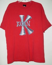 Korn Concert Tour T Shirt Vintage 1998 Follow The Leader Size X-Large - £51.11 GBP