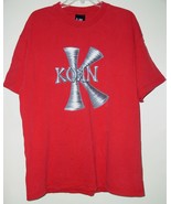 Korn Concert Tour T Shirt Vintage 1998 Follow The Leader Size X-Large - $64.99