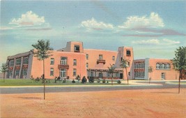 Linen Postcard NM D335 Administrative Bdg University of New Mexico Albuquerque - $6.93