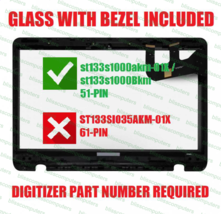 90nb0al3-r20010 Asus LCD 13.3&quot; Touch Digitizer Short Cable Q304ua-2c - £48.94 GBP