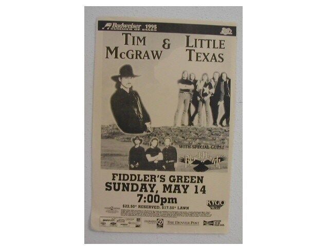 Tim McGraw Poster Flat and Handbill - $8.99