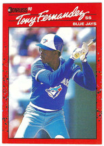 1990 Donruss #149 Tony Fernandez Toronto Blue Jays - £1.37 GBP