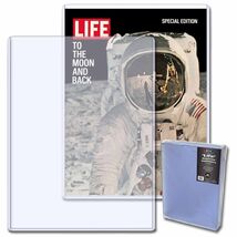 5 packs of 10 (50) BCW 11" x 15" Life Magazine Topload Holders - $180.31