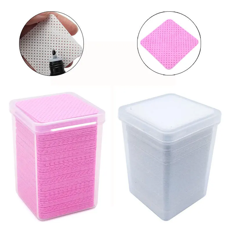 Play Lint Free Cotton Pads Nail Polish Remove Wipes Cleaning Tool Nail Art Clean - £23.17 GBP