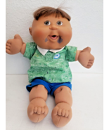 Cabbage Patch Kids Boy Doll Messy Face Hispanic Latino Brown Eyes Hair - £19.44 GBP