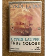 CYNDI LAUPER -TRUE COLORS-Vintage FACTORY SEALED CASSETTE NEW CBS Sony H... - £14.03 GBP