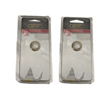 Pack of 2 Defiant Wired LED Illuminated Doorbell Push Button, Brass 1800... - $9.79