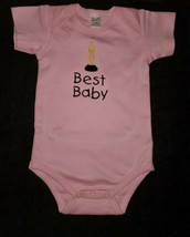 Oscar Winner Baby Baby Bodysuit  Best Baby 6-12 Month Pink - £10.99 GBP