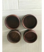 Good Wood Genuine Teak Salad Bowls from Thailand set of 4 - $31.74 CAD