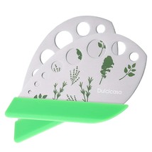 Leaf Herb Stripper 9 Holes, Pack Of 2, Stainless Steel Herb Cutter With Safety C - £12.64 GBP