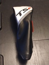 Titleist TSi Driver Headcover Head Cover White Black Red Leather Not Used  - $17.72