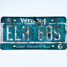  United States Vermont Green Mountain Truck License Plate ELH 689 - $25.73