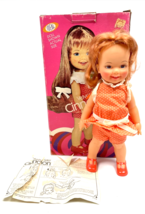 Vintage Ideal Cinnamon Doll Velvet Little Sister Hair Doodler Crissy Family 1971 - £55.78 GBP