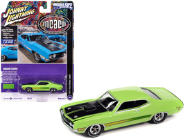 1971 Ford Torino Cobra Grabber Lime Green with Stripes &quot;MCACN (Muscle Ca... - £13.88 GBP