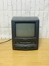 Broksonic 9” TV VCR Combo Retro Gaming CRT TV CTSGT-2799T No Remote PART... - £37.96 GBP