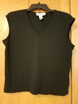 Jones Wear Sport Black Tank Sleeveless Shirt Size XL - £6.37 GBP