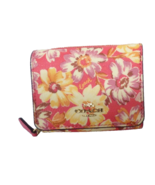 COACH Snap Card Case Vintage Daisy Script Print 3595 NWT LQQK - $116.51 CAD