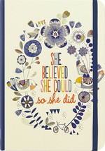 She Believed Journal (Diary, Notebook) by Peter Pauper Press Hardcover 5x7 NEW - £11.85 GBP