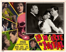 *Death Is Punctual (La Muerte Es Puntual (1967) Two Men Kidnap A Pretty Woman - £35.59 GBP