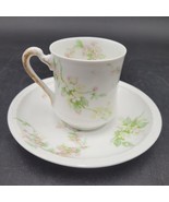 Antique c.1920&#39;s Theodore Haviland Limoges France Demitasse Cup &amp; Saucer... - $33.90 CAD