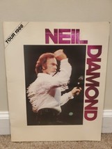 Neil Diamond Tour Program 1986 Large Print Concert Promo - £11.38 GBP