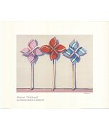 WAYNE THIEBAUD Three Wind Toys (Lg) SIGNED 32&quot; x 40&quot; Offset Lithograph 2... - €2.337,91 EUR