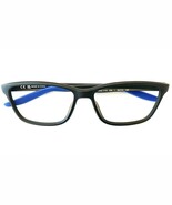 Nike Eyeglasses 7118 008 Black Blue Square 55-14 140 - €42,37 EUR