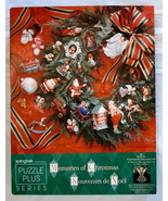 Springbok Memories of Christmas Ornament Wreath Puzzle 1998 #XZL3463 500... - £26.28 GBP
