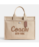 COACH Cargo Tote Bag 42 Large Canvas Crossbody ~NWT~ CY847 Dark Natural - $345.79 CAD