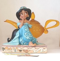 Jasmine and Genie Lamp Figurine - Disney Traditions by Jim Shore - £43.67 GBP